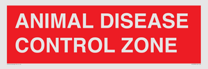 ANIMAL DISEASE CONTROL ZONE 